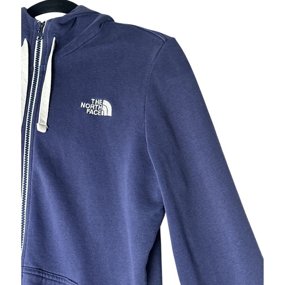 The North Face  Full Zip Jacket Sweater Womens Medium Outdoor Cozy Pockets - Picture 6 of 8